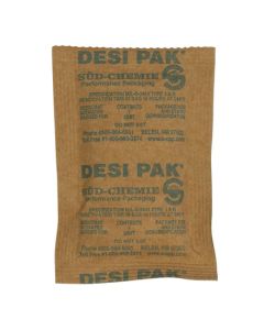 3" x 4" x 1/4"  Kraft Clay  Desiccants - 5  Gallon  Pail