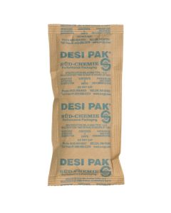 3" x 6" x 3/8"  Kraft Clay  Desiccants - 34  Gallon  Drum