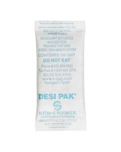 1" x 2 1/2" x 1/4"  Tyvek® Clay  Desiccants - 5  Gallon  Pail