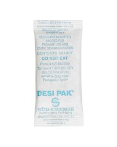 1" x 2 1/2" x 1/4"  Tyvek® Clay  Desiccants - 5  Gallon  Pail