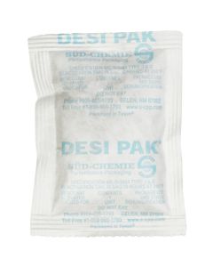 3" x 4" x 1/4"  Tyvek® Clay  Desiccants - 34  Gallon  Drum