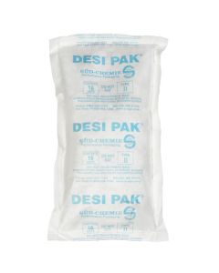 5 3/4" x 10" x 1 1/2"  Tyvek® Clay  Desiccants  - 34  Gallon  Drum