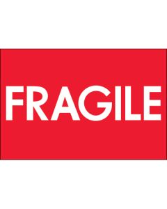 2" x 3" - " Fragile" ( High  Gloss)  Labels