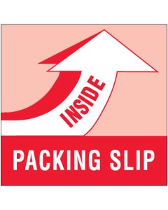 4" x 4" - " Packing  Slip  Inside"  Labels