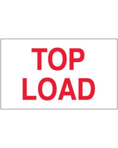 3" x 5" - " Top  Load"  Labels