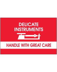 3" x 5" - " Delicate  Instruments - HWC"  Labels
