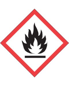 2" x 2"  Pictogram -  Flame  Labels