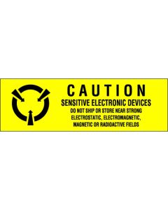 5/8" x 2" - " Sensitive  Electronic  Devices"  Labels