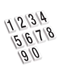 3 1/2"  Vinyl  Warehouse  Number  Kit  Labels