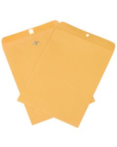9" x 12"  Kraft Clasp  Envelopes