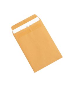 7 1/2" x 10 1/2"  Kraft Redi- Seal  Envelopes