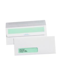 4 1/8" x 9 1/2" - #10  Window Redi- Seal  Business  Envelopes