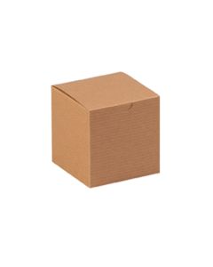 4" x 4" x 4"  Kraft Gift  Boxes