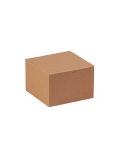 6" x 6" x 4"  Kraft Gift  Boxes