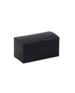 9" x 4 1/2" x 4 1/2"  Black  Gloss Gift  Boxes