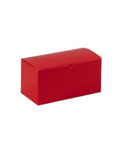 9" x 4 1/2" x 4 1/2"  Holiday  Red Gift  Boxes
