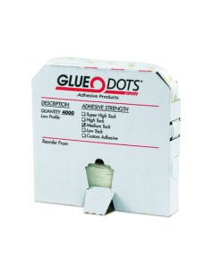 1/4" -  Medium  Tack  Glue  Dots® -  Low  Profile