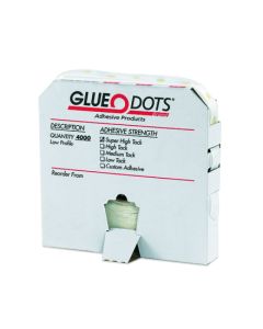 1/4" -  Super  High  Tack  Glue  Dots® -  Low  Profile