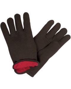 Lined  Jersey  Cotton  Gloves -  Large