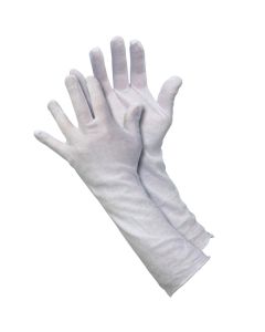 Cotton  Inspection  Ext.  Cuff  Gloves 2.5 oz. -  Large