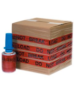 5" x 80  Gauge x 500' "DO NOT BREAK LOAD" Goodwrappers®  Identi- Wrap