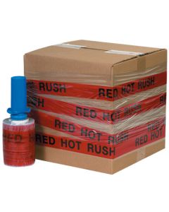 5" x 80  Gauge x 500' "RED HOT RUSH" Goodwrappers®  Identi- Wrap