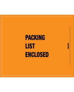 8 1/2" x 10" -  Mil- Spec" Packing  List  Enclosed"  Envelopes