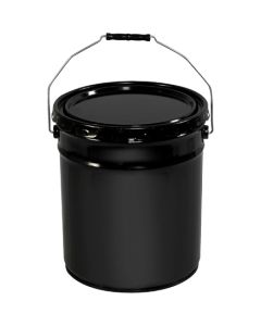 5  Gallon  Open  Head  Metal  Pail with  Handle