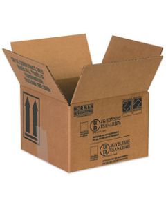 6" x 6" x 12 3/4" 1 - 1 Gallon Plastic Jug Haz Mat Boxes