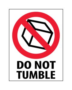 3" x 4" - " Do  Not  Tumble"  Labels