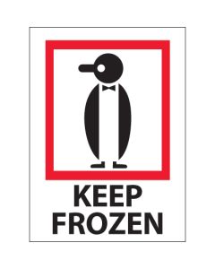 3" x 4" - " Keep  Frozen"  Labels