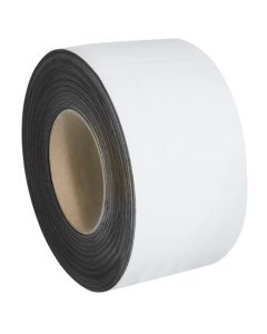 3" x 50' -  White Warehouse  Labels -  Magnetic  Rolls