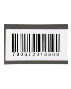 1" x 6"  Magnetic "C"  Channel  Cardholders