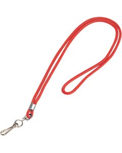 Standard  Red  Lanyard with  Hook