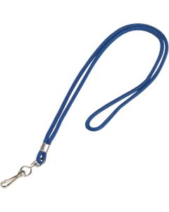 Standard  Blue  Lanyard with  Hook