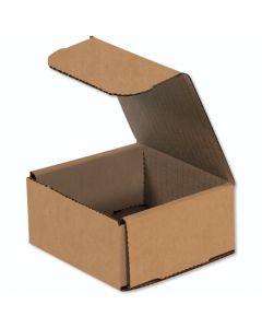 6" x 6" x 4" Kraft  Corrugated  Mailers