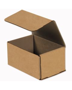 6" x 5" x 3"  Kraft Corrugated  Mailers