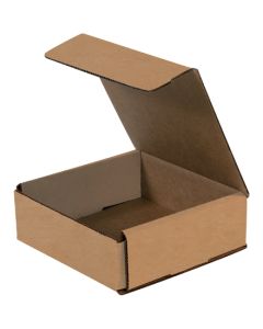 6" x 6" x 2"  Kraft Corrugated  Mailers