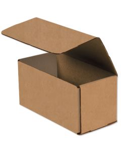 6" x 4" x 4"  Kraft Corrugated  Mailers