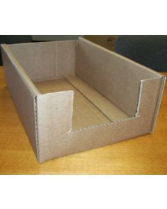 Corrugated Open Top Bin Box for Envelopes