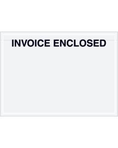 7" x 5"  Clear  Face" Invoice  Enclosed"  Envelopes