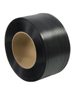 1/2" x 9000' - 8" x 8"  Core  Hand  Grade  Polypropylene  Strapping -  Embossed