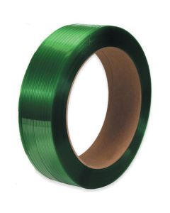 1/2" x 2900' - 16" x 3"  Core  Polyester  Strapping -  Smooth