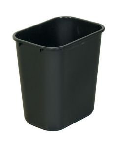 28  Quart -  Black Deskside  Wastebasket