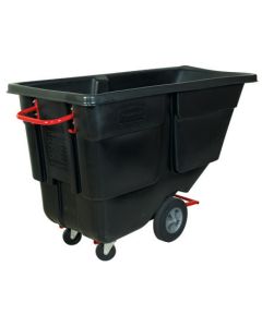 1  Cubic  Yard -  Black Utility  Grade  Tilt  Truck