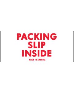 2" x 4" - " Packing  Slip  Inside"  Labels