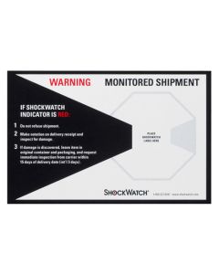 Shock Watch®  Companion  Labels