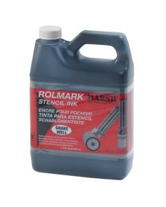 Rolmark  Quart of  Black  Ink