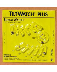 Tiltwatch®  Plus with  Label