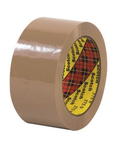 2" x 55 yds.  Tan3M 375  Carton  Sealing  Tape